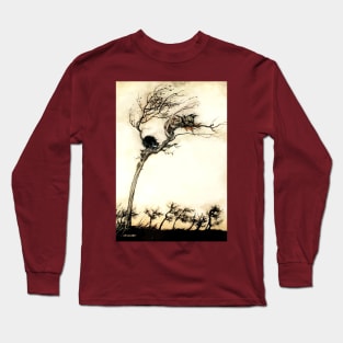 No Evil Thing - Arthur Rackham for Comus Long Sleeve T-Shirt